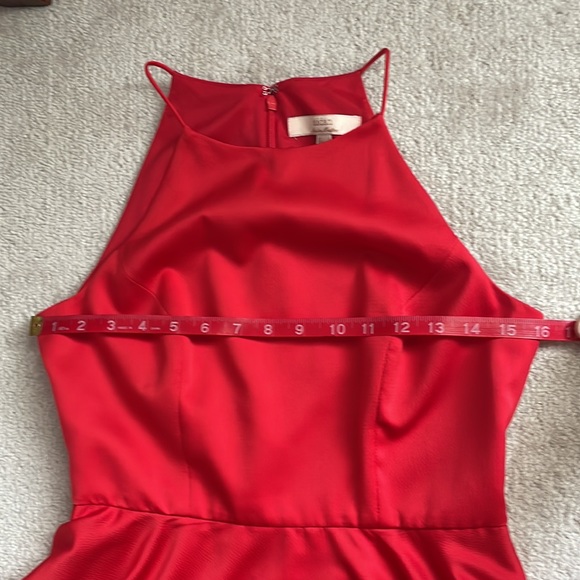 aidan by Aidan Mattox Red Cocktail Dress! High Low Women’s US sz 4 - Picture 8 of 13